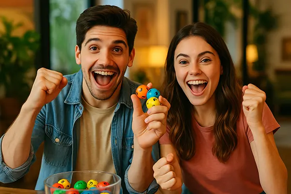 Moderne Lotterieszene